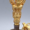 Cloche et dorjé tibétain haute qualité 17 cm Objets rituels bouddhistes CDOR20