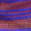 Grand châle de méditation 100 x 200 cm bleu marron Grand Châle népalais 100 x 200 cm GCN28