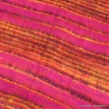 Grand châle laine de yack 100 x 200 cm fuschia marron - Châles en laine faits main
