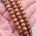 Mala de prières 108 perles en Bois de Santal Mala tibétain 108 perles BM32