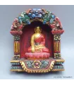 Temple bouddhiste bois sculpté - Objets rituels bouddhistes