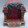 Temple bouddhiste bois sculpté Statuettes Bouddhistes TEM15