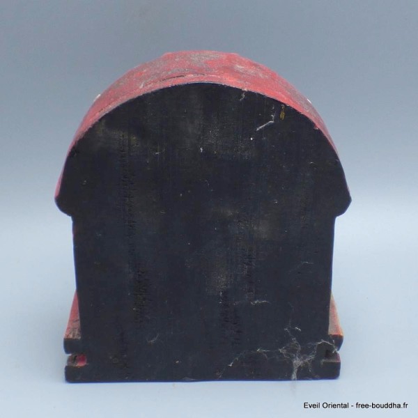 Temple bouddhiste bois sculpté Statuettes Bouddhistes TEM15