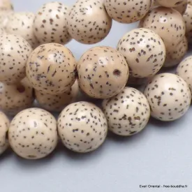 Mala tibétain 108 perles authentiques graines de Lotus - Mala tibétain 108 perles