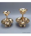 Serkyem pour offrandes bouddhistes en laiton 13 cm - Objets rituels bouddhistes