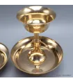 Serkyem pour offrandes bouddhistes en laiton 13 cm - Objets rituels bouddhistes