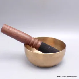 Véritable bol tibétain ancien double paroi 11 cm - Bols tibétains 7 métaux