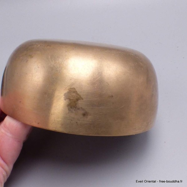 Véritable bol tibétain ancien double paroi 11 cm Bols tibétains 7 métaux BOL82