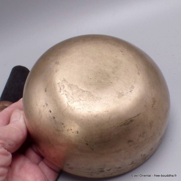Véritable bol tibétain ancien double paroi 13,5 cm Bols tibétains 7 métaux BOL83