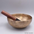 Véritable bol tibétain de méditation 17 cm Bols tibétains 7 métaux BOL86