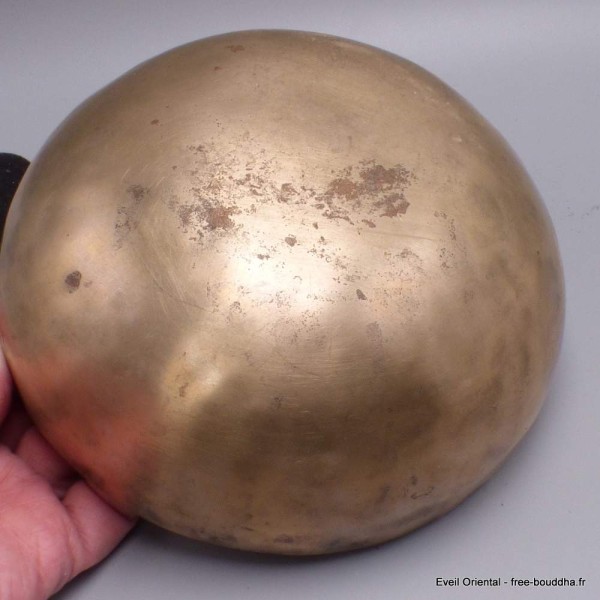 Véritable bol tibétain de méditation 17 cm Bols tibétains 7 métaux BOL86
