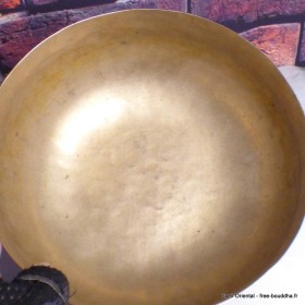 Authentique bol tibétain ancien double paroi 21 cm Bols tibétains 7 métaux BOL88