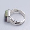 Bague Rubis sur Fuchsite carrée taille 56 Bijoux en Rubis sur Fuchsite YM2.13