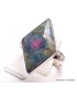 Bague goutte Rubis sur Fuchsite losange taille 55/56 Bijoux en Rubis sur Fuchsite YM2.8-a