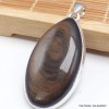 Grand pendentif goutte en Obsidienne oeil céleste Bijoux en Obsidienne Oeil Céleste PU70.8