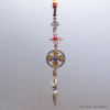 Porte-clé tibétain amulette Dorje phurba Amulette tibétaine, porte-clé BNP11