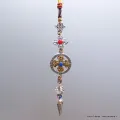 Porte-clé tibétain amulette Dorje phurba - Amulette bouddhiste, porte-clé