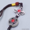 Porte-clé tibétain amulette Dorje Moulin à prières Amulette tibétaine, porte-clé BNP12