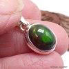 Pendentif ovale Opale noire du Chili Bijoux en Opale Noire YM68.6