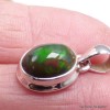 Pendentif ovale Opale noire du Chili Bijoux en Opale Noire YM68.6