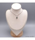 Pendentif goutte Opale noire du Chili Pendentifs pierres naturelles YM68.7