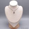 Pendentif goutte Opale noire du Chili Pendentifs pierres naturelles YM68.7