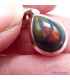 Pendentif goutte Opale noire du Chili Pendentifs pierres naturelles YM68.7