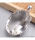 Très gros Pendentif Cristal de Roche oval 40 gr Pendentifs pierres naturelles BK65.5