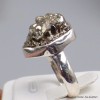 Bague en Pyrite dorée brute taille 58 Bijoux en Pyrite YM30.11