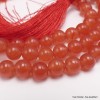 Mala de prières bouddhiste 108 perles de Cornaline Mala tibétain 108 perles madp54