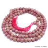 Mala tibétain en Rhodochrosiste Mala tibétain 108 perles MADP34