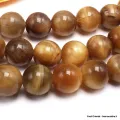 Mala tibétain de méditation en Oeil de Chat - Mala tibétain 108 perles