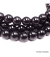 Mala de prières bouddhiste 108 perles Onyx noir 8 mm Mala tibétain 108 perles MADP53