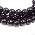 Mala de prières bouddhiste 108 perles Onyx noir 8 mm Mala tibétain 108 perles MADP53