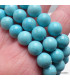 Mala tibétain AUTHENTIQUE Turquoise Mala tibétain 108 perles MADP38