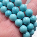 Mala tibétain AUTHENTIQUE Turquoise Mala tibétain 108 perles MADP38