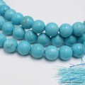 Mala tibétain AUTHENTIQUE Turquoise Mala tibétain 108 perles MADP38