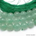 Mala tibétain Authentique Aventurine verte - Mala tibétain 108 perles