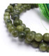 Mala tibétain Authentique pierre Chrysoprase Mala tibétain 108 perles MADP43