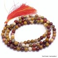 Mala tibétain Authentique Jaspe Mokaïte Mala tibétain 108 perles MADP44