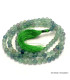 Mala tibétain Authentique Fluorite Verte Mala tibétain 108 perles MADP45