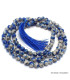 Mala tibétain Authentique Jaspe K2 Mala tibétain 108 perles MADP47