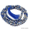 Mala tibétain Authentique Jaspe K2 Mala tibétain 108 perles MADP47