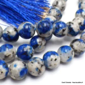 Mala tibétain Authentique Jaspe K2 - Mala tibétain 108 perles