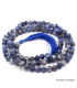 Mala tibétain 108 perles en Sodalite Mala tibétain 108 perles MADP12