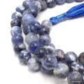 Mala tibétain 108 perles en Sodalite - Mala tibétain 108 perles