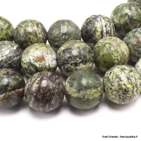 Mala tibétain en Séraphinite - Mala tibétain 108 perles