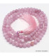 Collier mala tibétain en Kunzite rose108 perles Mala tibétain 108 perles MADP49