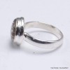 Bague ronde en Quartz rutile tourmaline taille 59 Bagues pierres naturelles CWA127.5