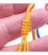 Authentique Bracelet Tibétain porte-bonheur béni Bracelets tibétains bouddhistes BTB1